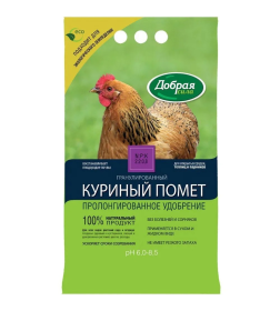 Удобрение Добрая Сила ОГ Куриный помет 2 кг