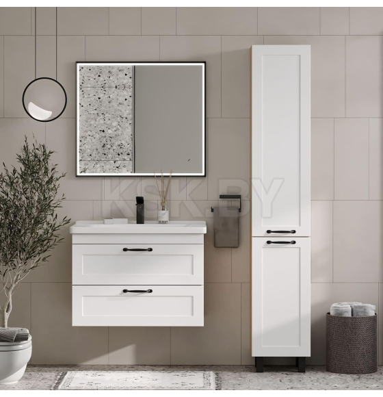 Зеркало Equil Lago LED 80 черный zLAGO80-15 (zLAGO80-15) 