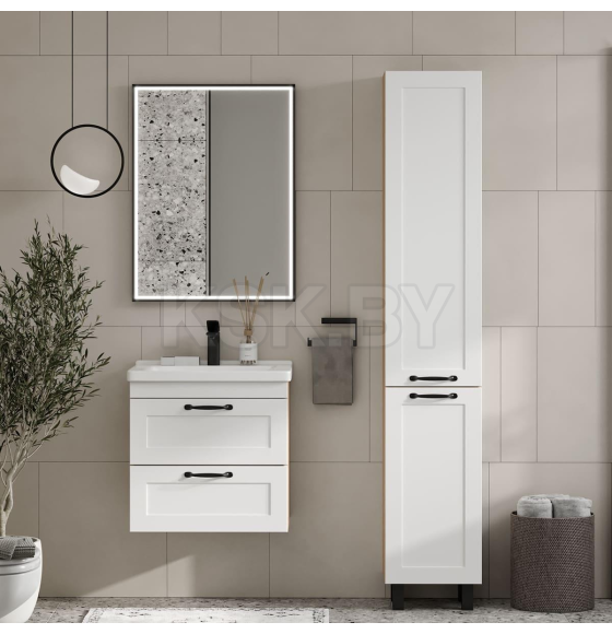 Зеркало Equil Lago LED 60 белый zLAGO60-14 (zLAGO60-14) 