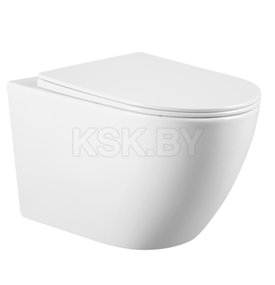 Унитаз подвесной GRADO GD-W213R matt, сиденье, фурнитура (GD-W213R matt) 