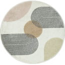 Ковры тканные IZUMRUD C123, 1*1, DAIRE, LIGHT CREAM