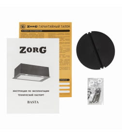 Вытяжка кухонная ZORG BASTA 1030 60 M белая