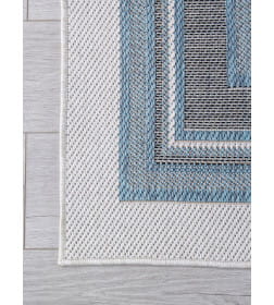 Ковры тканные KAIR S123, 0,8*1,5, STAN, BLUE