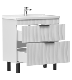 Тумба напольная Volna Lotty 80.2Y с умывальником Миранда 80