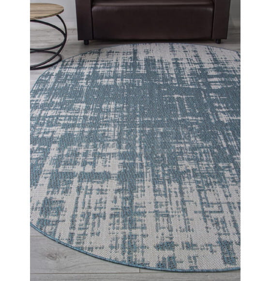 Ковры тканные KAIR S131, 1,2*1,7, OVAL, BLUE