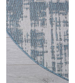 Ковры тканные KAIR S131, 1,2*1,7, OVAL, BLUE