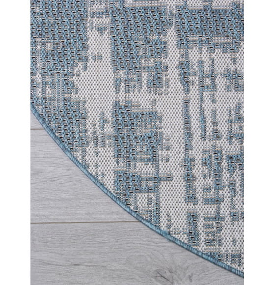 Ковры тканные KAIR S131, 1,2*1,7, OVAL, BLUE