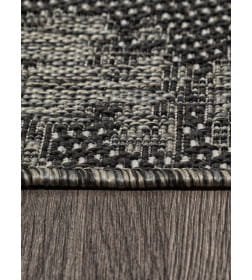 Ковры тканные KAIR S131, 1,2*1,7, STAN, BLACK-GRAY