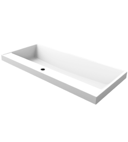 Умывальник мебельный Paola Alba 100 см.