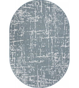 Ковры тканные KAIR S136, 1,6*2,3, OVAL, BLUE