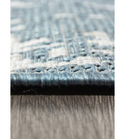 Ковры тканные KAIR S136, 1,6*2,3, OVAL, BLUE