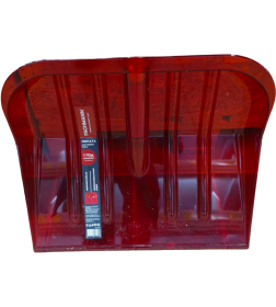 Лопата снеговая с алюм. черенком поликарбонат FACHMANN 460х430 мм 05.205