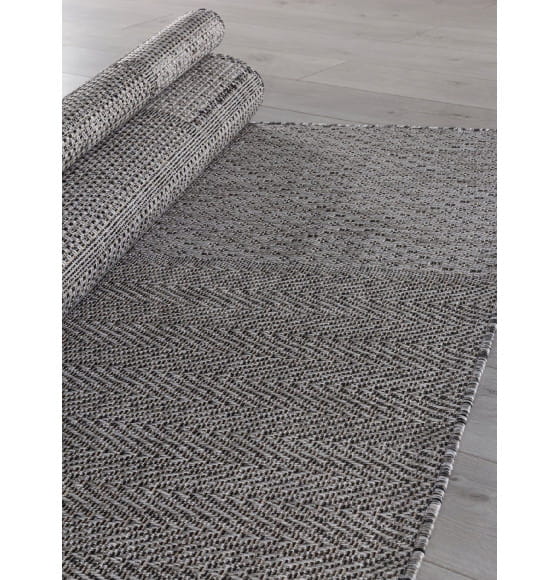 Ковры тканные KAIR S139, 1,6*2,3, STAN, DARK GRAY