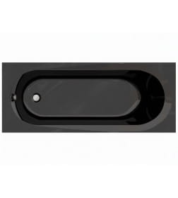 Ванна акриловая Alba Spa Baline Черный глянец прямоугольная 170х70 ВПР0040000100