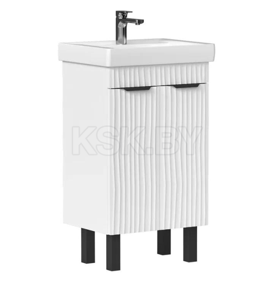 Тумба напольная Volna Lotty 50.2D белая (Тигода) (tnLOTTY50.2D-04) 