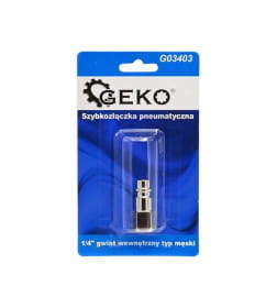 Соединение быстросъемное ("папа"), внутренняя резьба F1/4 GEKO