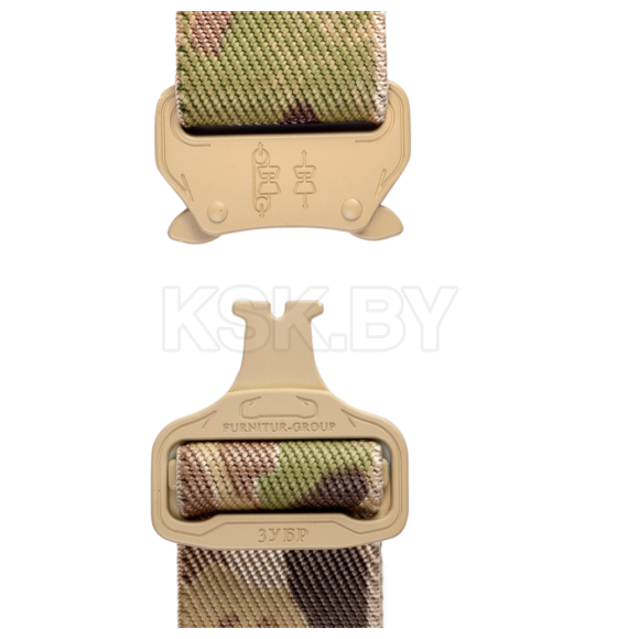 Ремень тактический FG Песок 140/38 Э (полиамид+латекс/мультикам) (100788) 