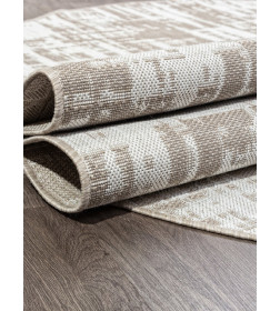 Ковры тканные KAIR S144, 1,4*2, OVAL, BEIGE