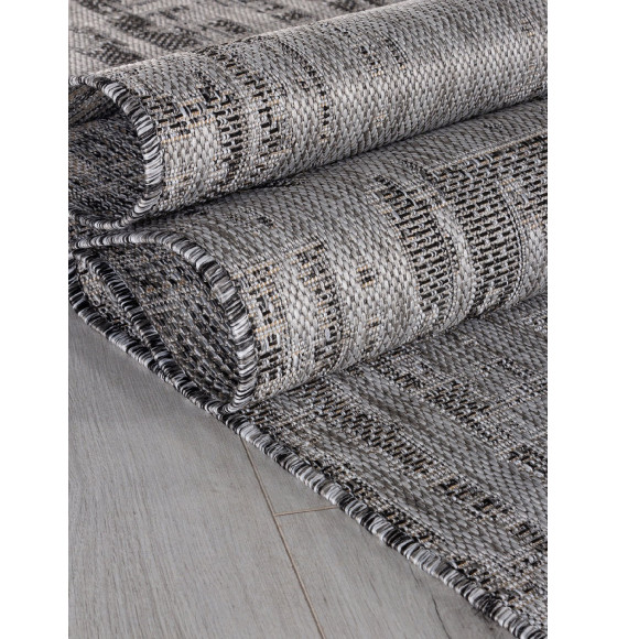 Ковры тканные KAIR S144, 1,4*2, STAN, DARK GRAY