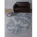 Ковры тканные KAIR S144, 1*2, OVAL, BLUE