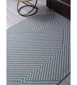 Ковры тканные KAIR S147, 1,2*1,7, OVAL, BLUE