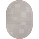 Ковры тканные KAIR S148, 1,4*2, OVAL, BEIGE