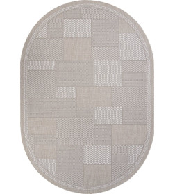 Ковры тканные KAIR S148, 1,4*2, OVAL, BEIGE