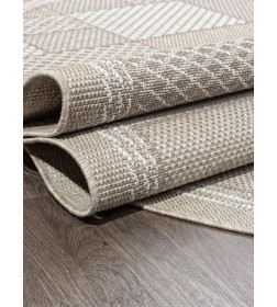 Ковры тканные KAIR S148, 1,4*2, OVAL, BEIGE