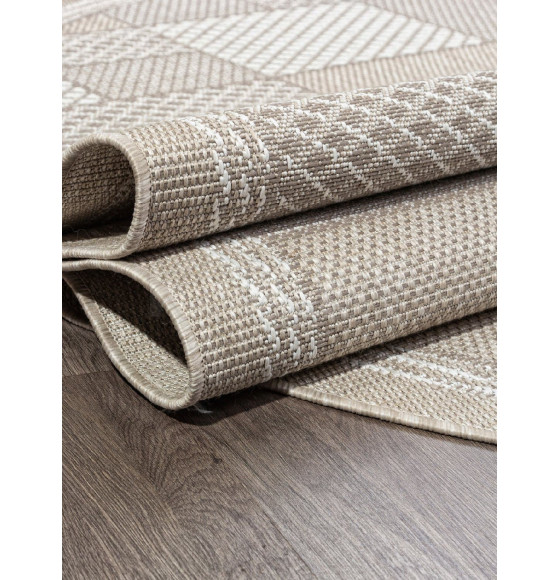 Ковры тканные KAIR S148, 1,4*2, OVAL, BEIGE