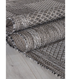 Ковры тканные KAIR S148, 0,6*1,1, STAN, DARK GRAY