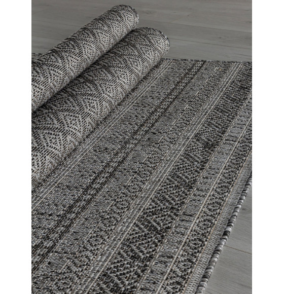 Ковры тканные KAIR S154, 1,6*2,3, STAN, DARK GRAY