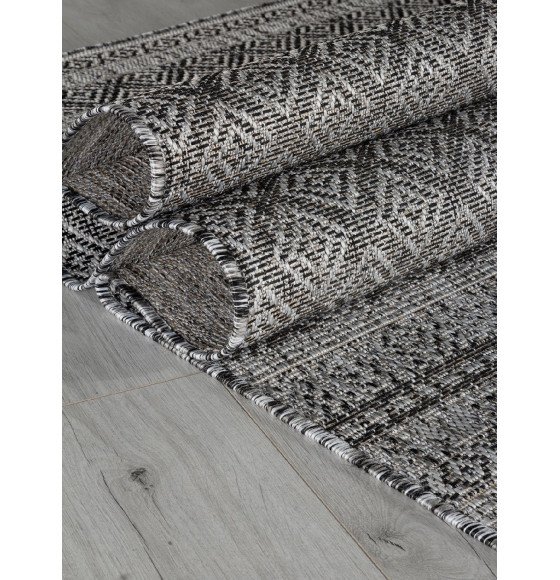 Ковры тканные KAIR S154, 1,6*2,3, STAN, DARK GRAY