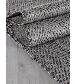 Ковры тканные KAIR S156, 0,8*1,5, STAN, DARK GRAY