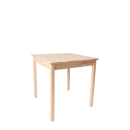 Стол обеденный неокрашенный С-01 (сосна) 750х750х750мм (С-01) 