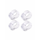 Стопперы на ручку двери, противоударные, набор 4 шт., Крошка Я  10892473 (10892473) 