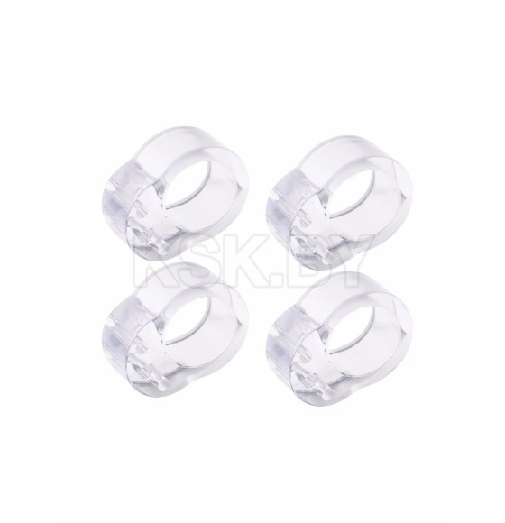 Стопперы на ручку двери, противоударные, набор 4 шт., Крошка Я  10892473 (10892473) 