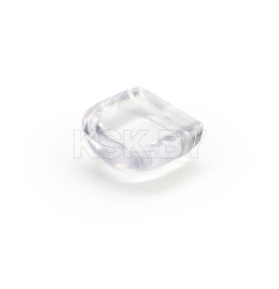 Упор дверной CAPPIO, силиконовый, самоклеящийся, прозрачный 10733263 (10733263) 