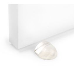 Упор дверной CAPPIO, силиконовый, самоклеящийся, прозрачный 10733263