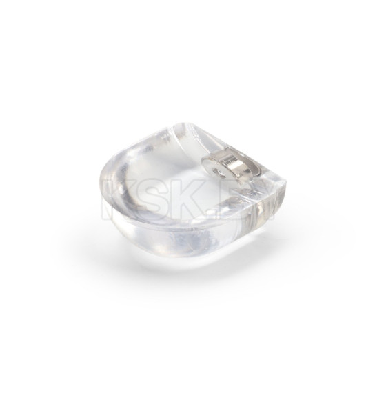 Упор дверной CAPPIO, силиконовый, магнитный, самоклеящийся, прозрачный 10733264 (10733264) 