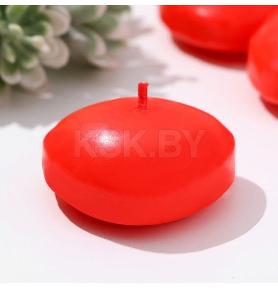 Набор свечей плавающих "Сердце", 6 шт, С 00-39 (9423916) 