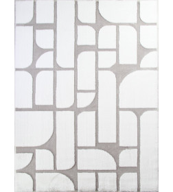 Ковер PIXEL RABBIT CARVING PX4001 1,2х1,8 м STAN, CREAM / GREY