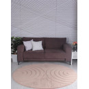 Ковер PIXEL RABBIT CARVING PX4005, 1,6х1,6 м DAIRE, BROWN / BROWN