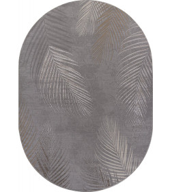 Ковры тканные LIMAN F167, 2*2,9, OVAL, GRAY