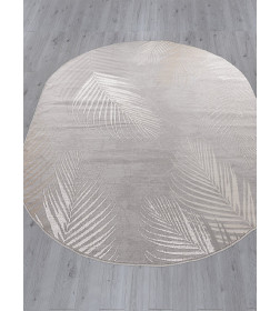 Ковры тканные LIMAN F167, 2*2,9, OVAL, GRAY