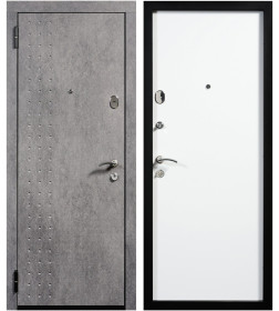 Дверь входная "Берлин" Верона графит/белый (левая) 960х2050 мм