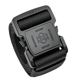 Ремень тактический "Тур" FG-45 Ч/120-1 (Полиамид/Черный)