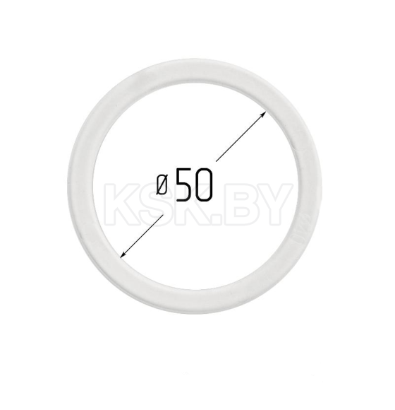 Кольцо протекторное (D-50мм) 10шт. для натяжного потолка Технопластик