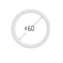 Кольцо протекторное (D-60мм) 10шт. для натяжного потолка Технопластик