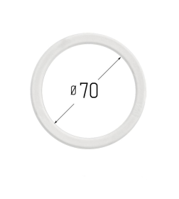 Кольцо протекторное (D-70мм) 10шт. для натяжного потолка Технопластик