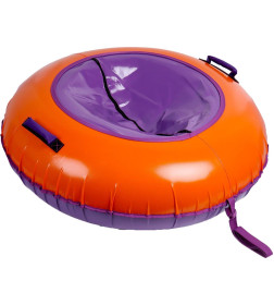 Тюбинг 120 см Winter Star, Сиренево-оранжевый   9926590